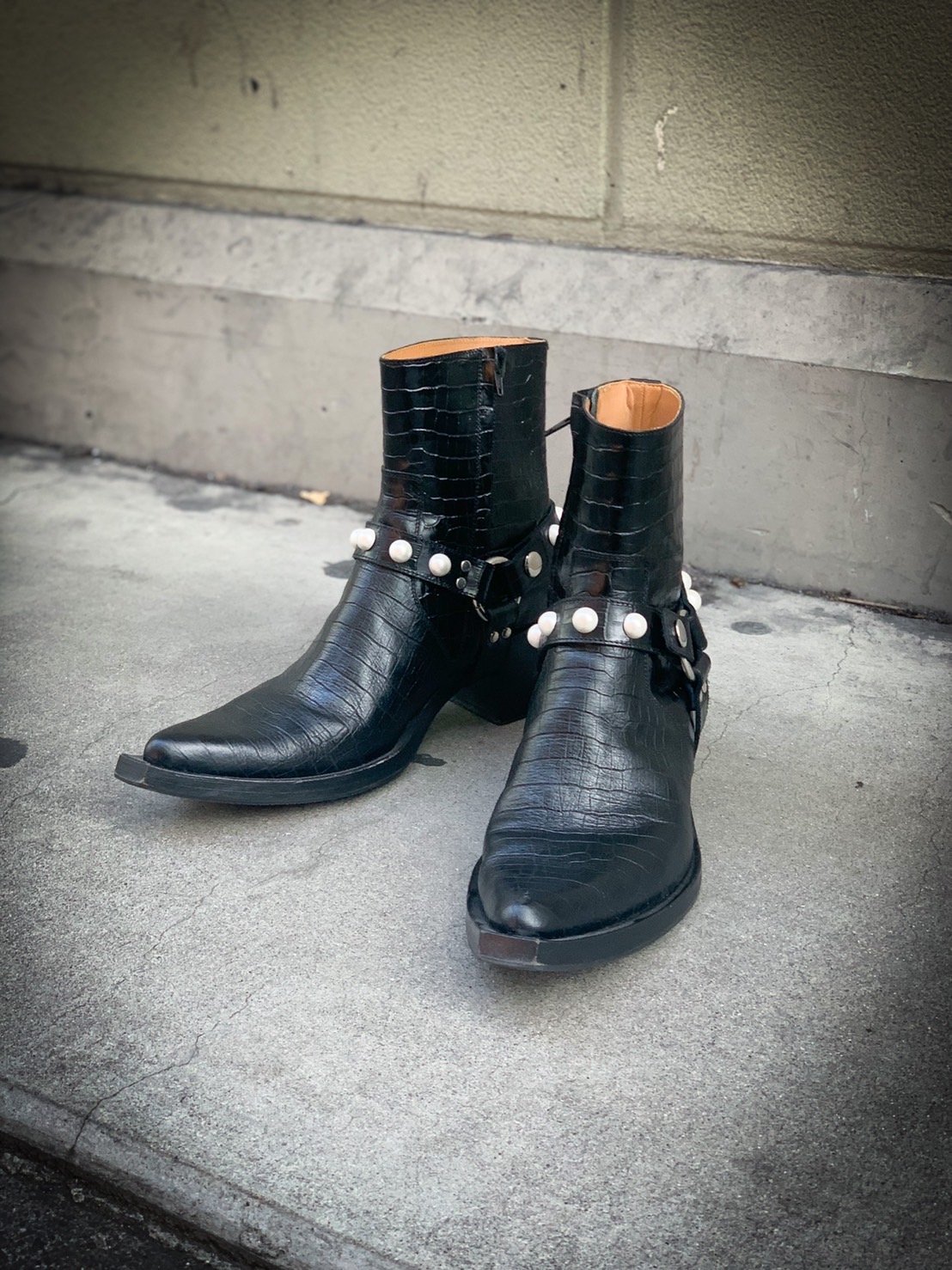 JOHN LAWRENCE SULLIVAN】Pointed toe boots【買取入荷情報